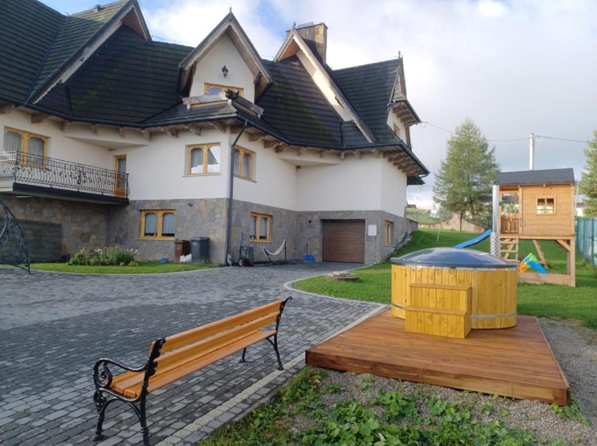 Podhalanski Dworek Z Jacuzzi Leśnica Exterior foto