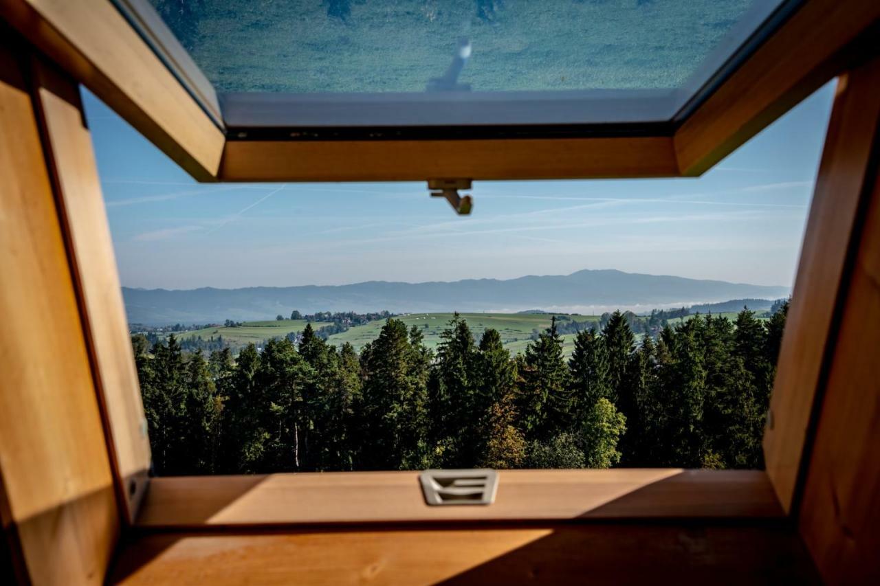 Podhalanski Dworek Z Jacuzzi Leśnica Exterior foto