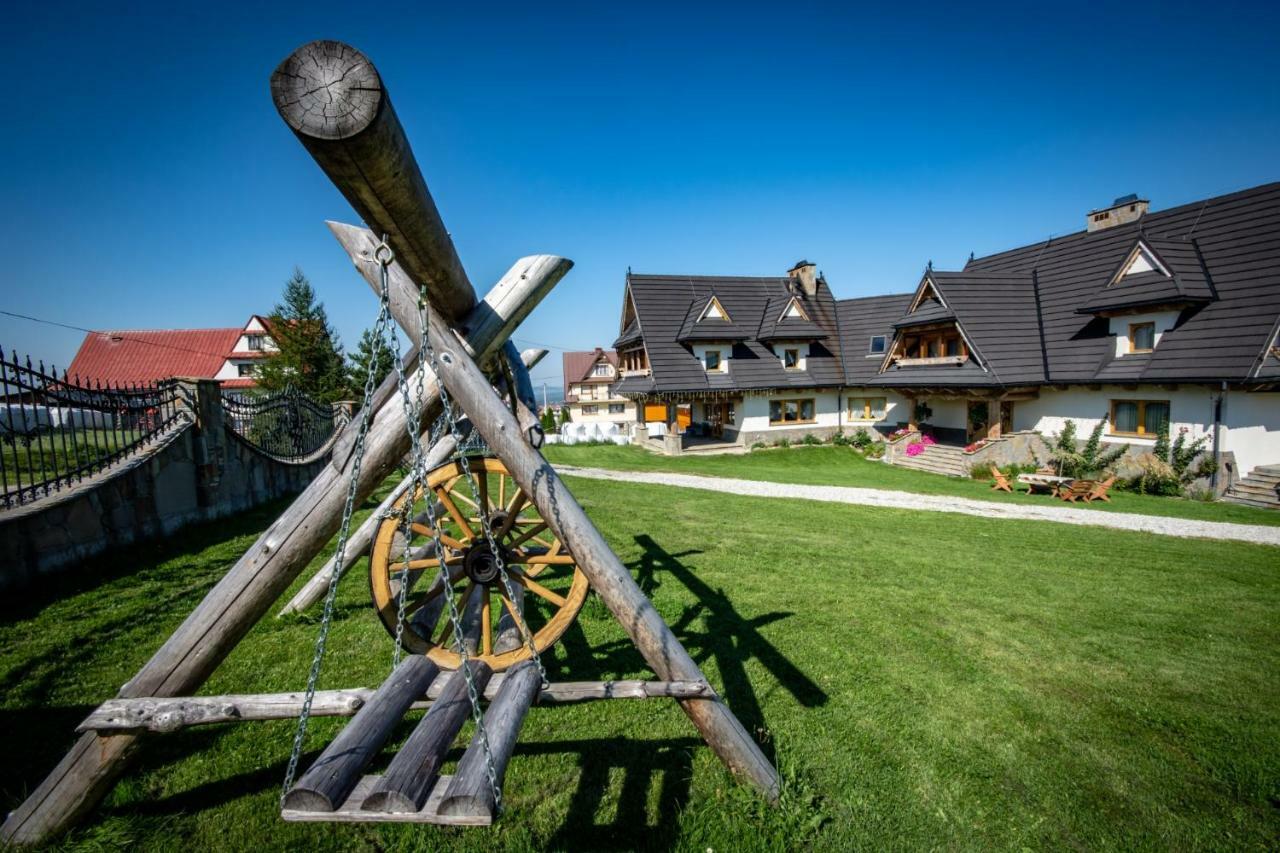 Podhalanski Dworek Z Jacuzzi Leśnica Exterior foto