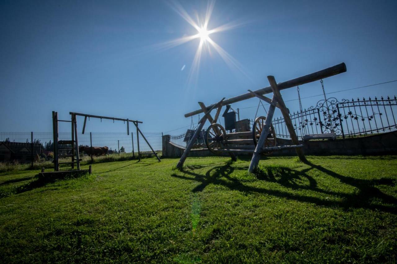 Podhalanski Dworek Z Jacuzzi Leśnica Exterior foto